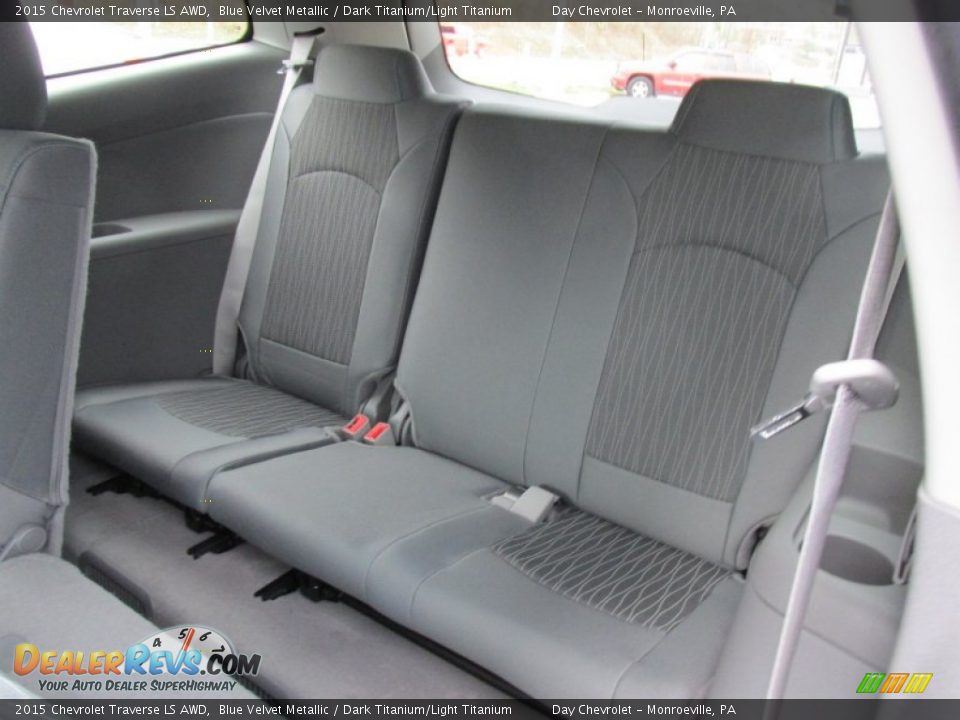 Rear Seat of 2015 Chevrolet Traverse LS AWD Photo #13