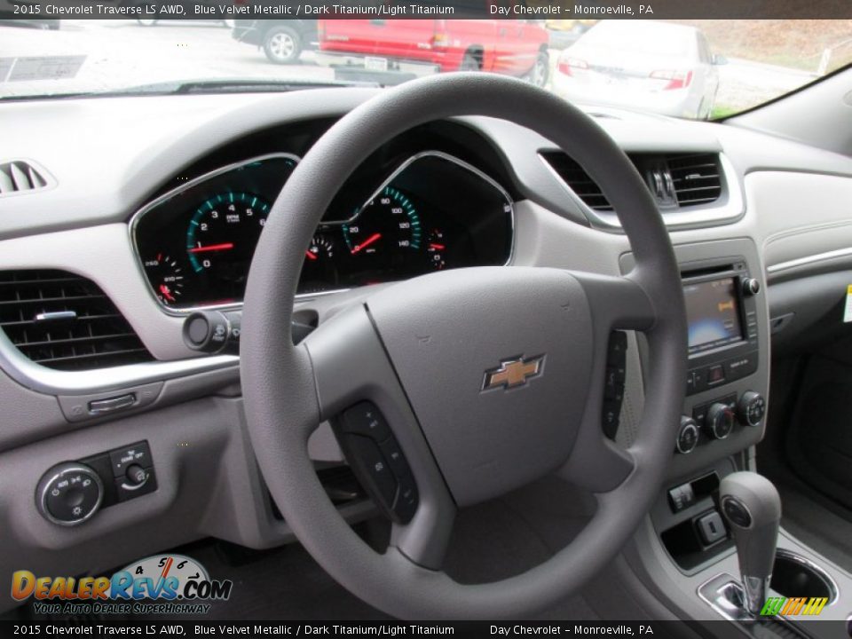 2015 Chevrolet Traverse LS AWD Steering Wheel Photo #14