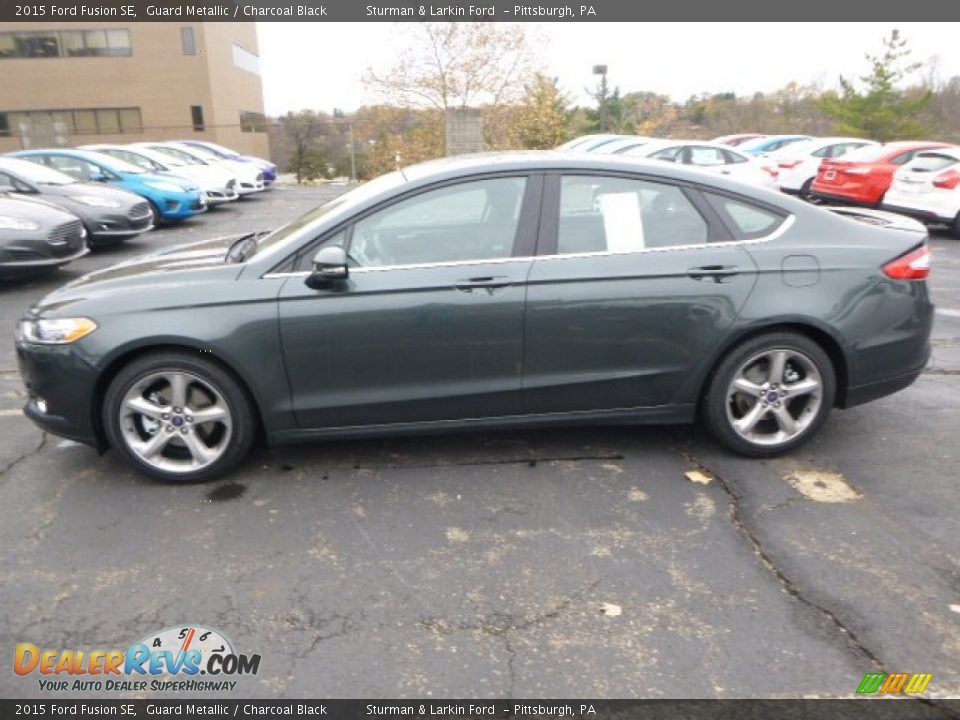 2015 Ford Fusion SE Guard Metallic / Charcoal Black Photo #2