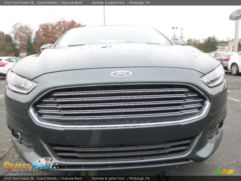 2015 Ford Fusion SE Guard Metallic / Charcoal Black Photo #8