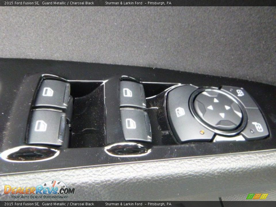 2015 Ford Fusion SE Guard Metallic / Charcoal Black Photo #11