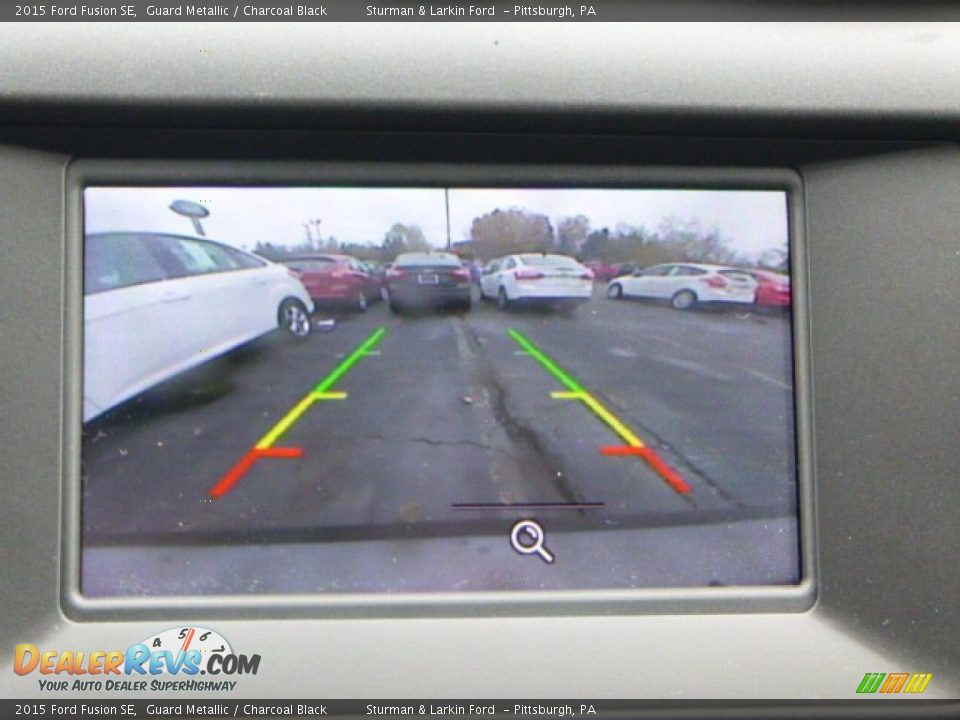 2015 Ford Fusion SE Guard Metallic / Charcoal Black Photo #13
