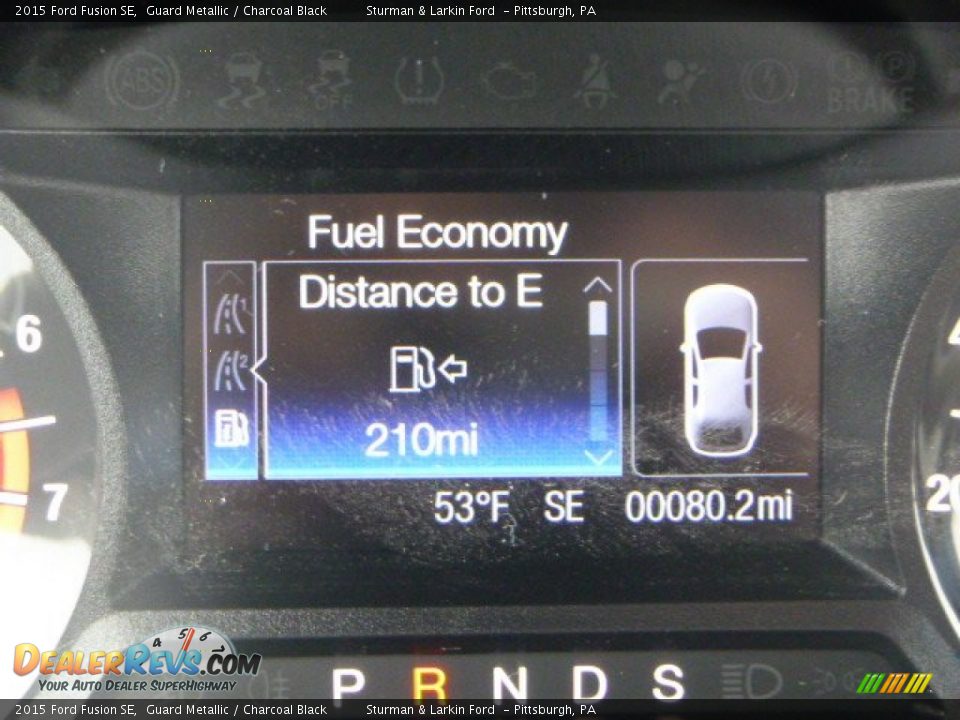 2015 Ford Fusion SE Guard Metallic / Charcoal Black Photo #14