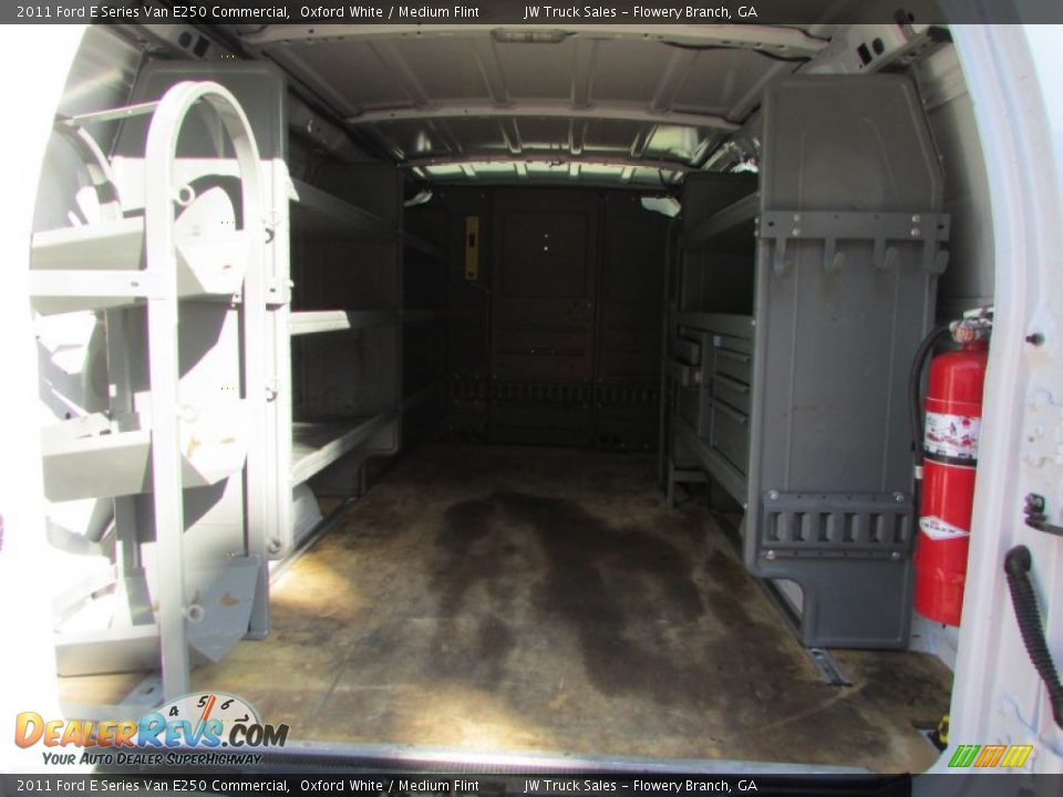 2011 Ford E Series Van E250 Commercial Oxford White / Medium Flint Photo #9