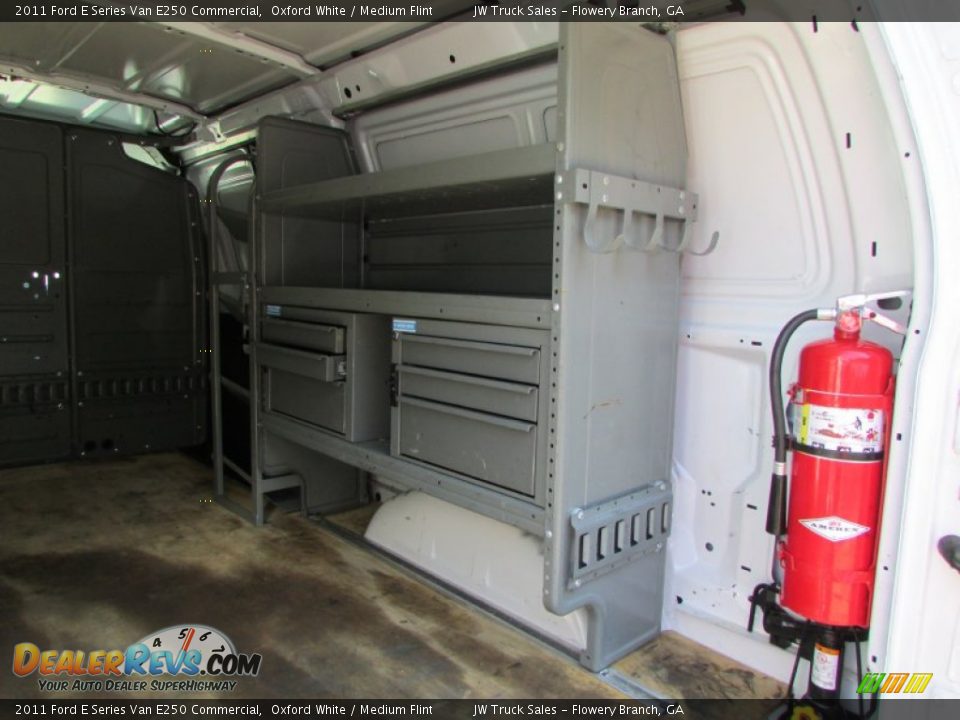 2011 Ford E Series Van E250 Commercial Oxford White / Medium Flint Photo #11