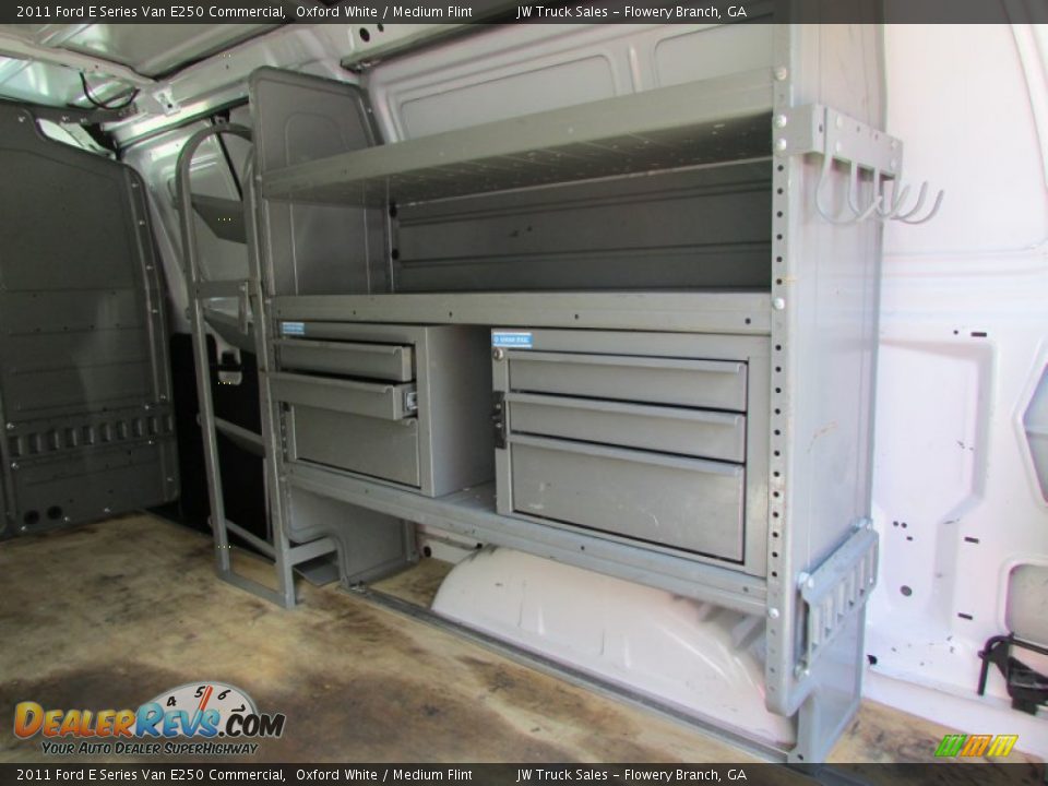 2011 Ford E Series Van E250 Commercial Oxford White / Medium Flint Photo #13