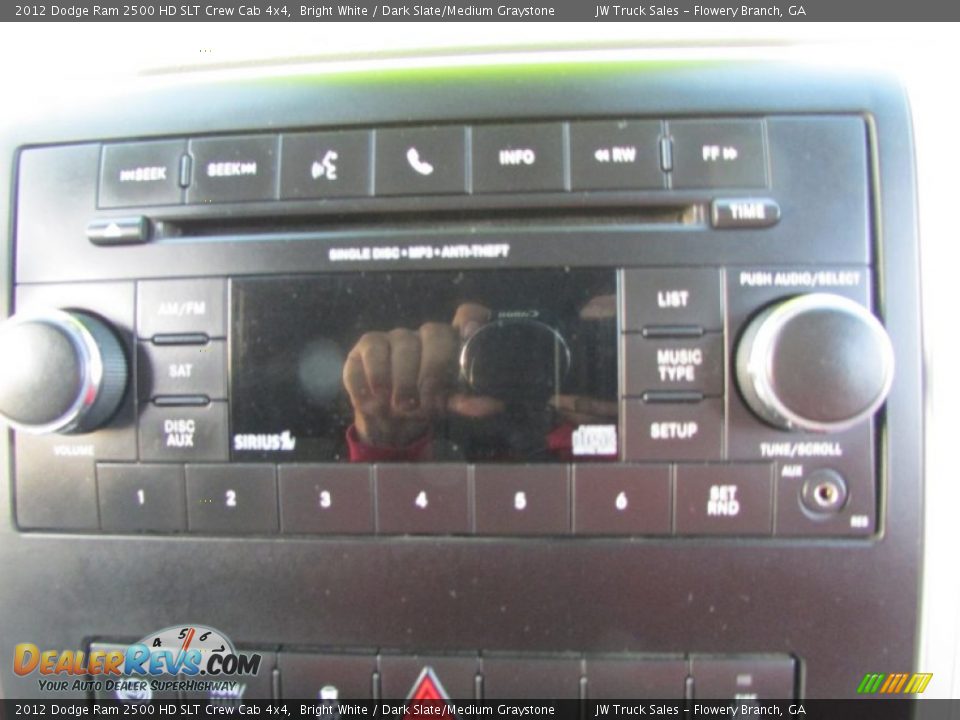 2012 Dodge Ram 2500 HD SLT Crew Cab 4x4 Bright White / Dark Slate/Medium Graystone Photo #22
