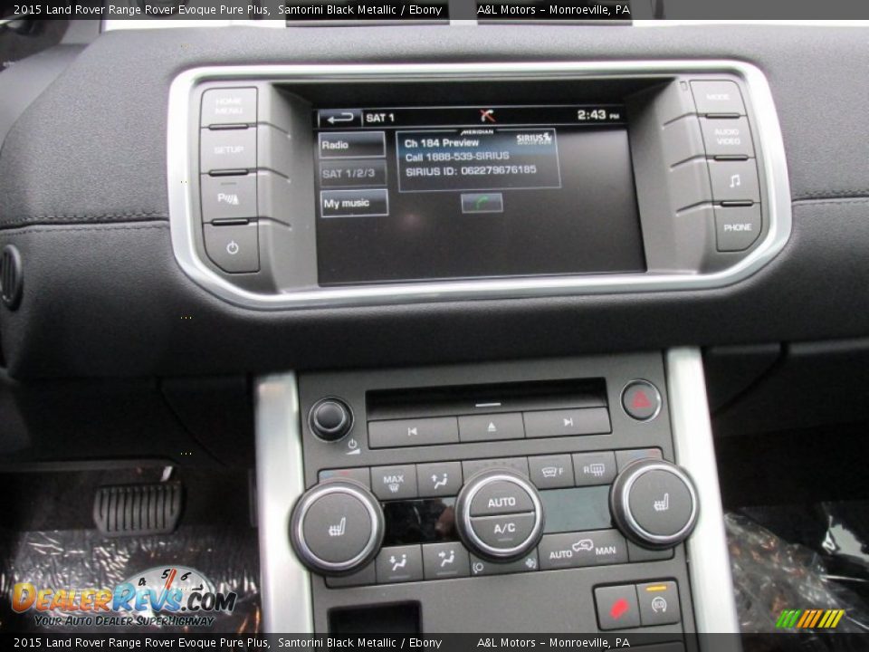 Controls of 2015 Land Rover Range Rover Evoque Pure Plus Photo #16