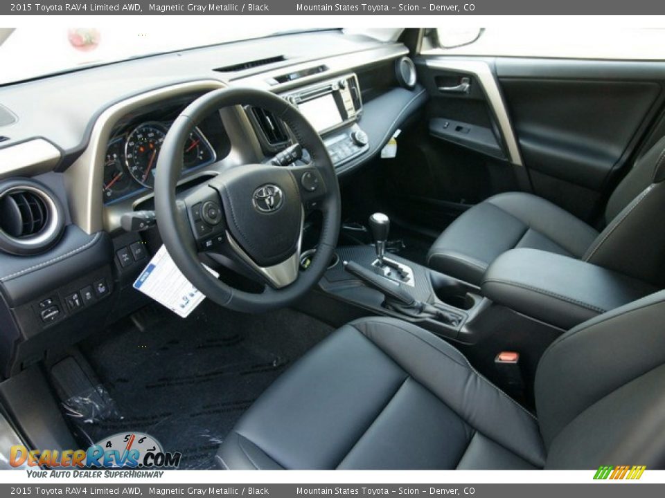 2015 Toyota RAV4 Limited AWD Magnetic Gray Metallic / Black Photo #5