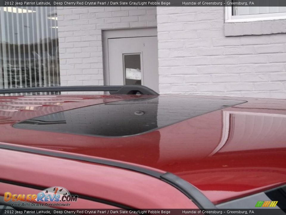2012 Jeep Patriot Latitude Deep Cherry Red Crystal Pearl / Dark Slate Gray/Light Pebble Beige Photo #4