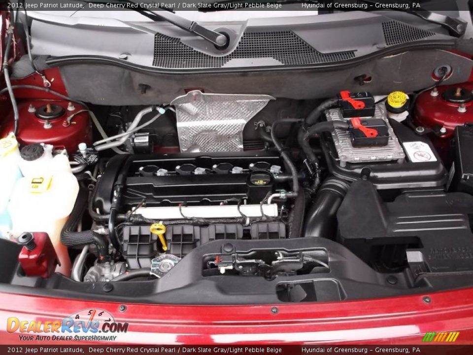 2012 Jeep Patriot Latitude Deep Cherry Red Crystal Pearl / Dark Slate Gray/Light Pebble Beige Photo #10