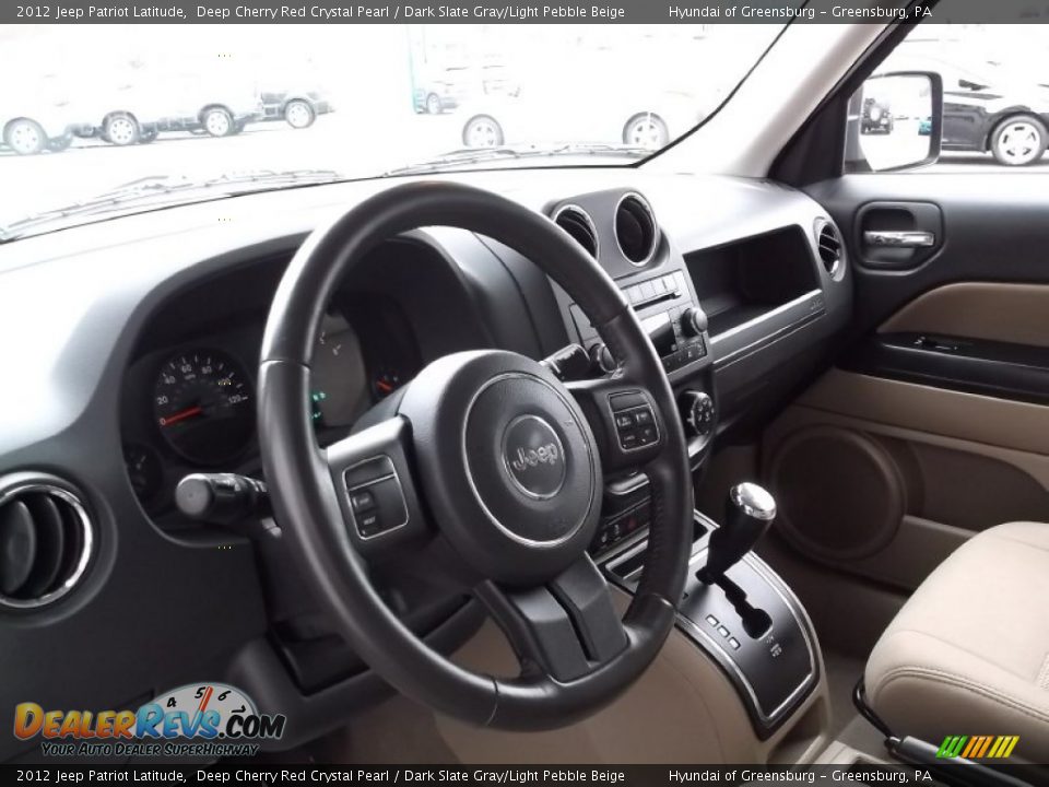 2012 Jeep Patriot Latitude Deep Cherry Red Crystal Pearl / Dark Slate Gray/Light Pebble Beige Photo #11