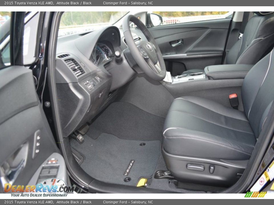 2015 Toyota Venza XLE AWD Attitude Black / Black Photo #6