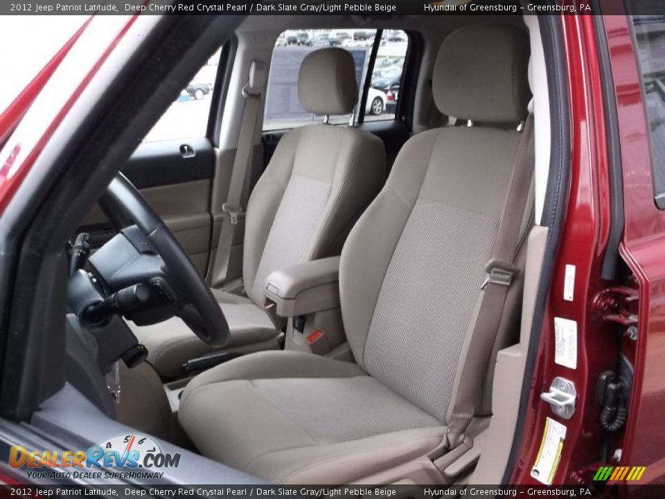 2012 Jeep Patriot Latitude Deep Cherry Red Crystal Pearl / Dark Slate Gray/Light Pebble Beige Photo #13