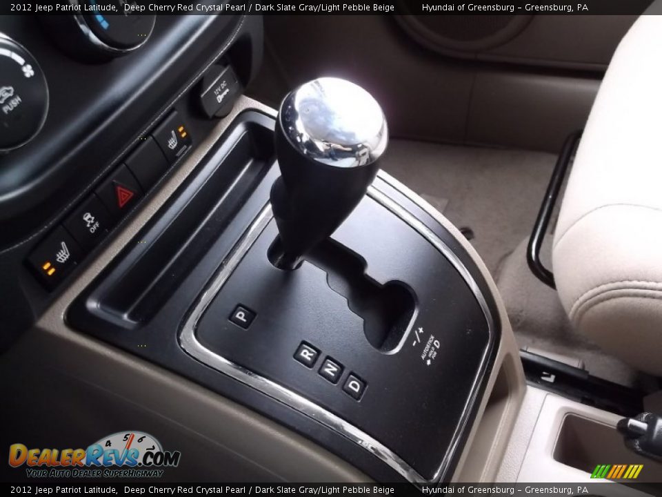 2012 Jeep Patriot Latitude Deep Cherry Red Crystal Pearl / Dark Slate Gray/Light Pebble Beige Photo #14