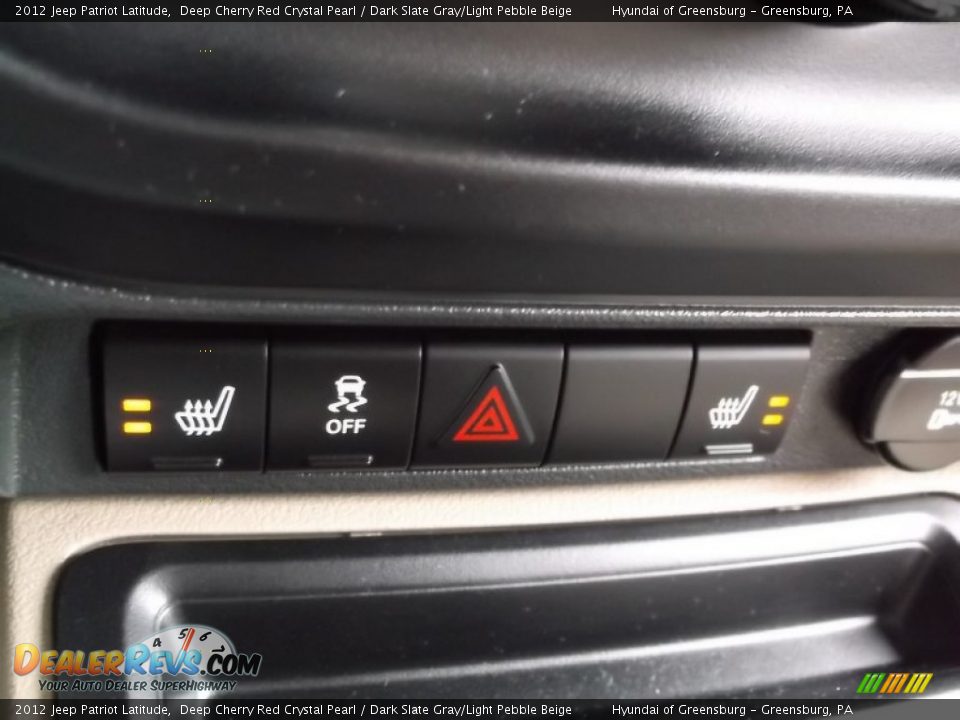 2012 Jeep Patriot Latitude Deep Cherry Red Crystal Pearl / Dark Slate Gray/Light Pebble Beige Photo #15