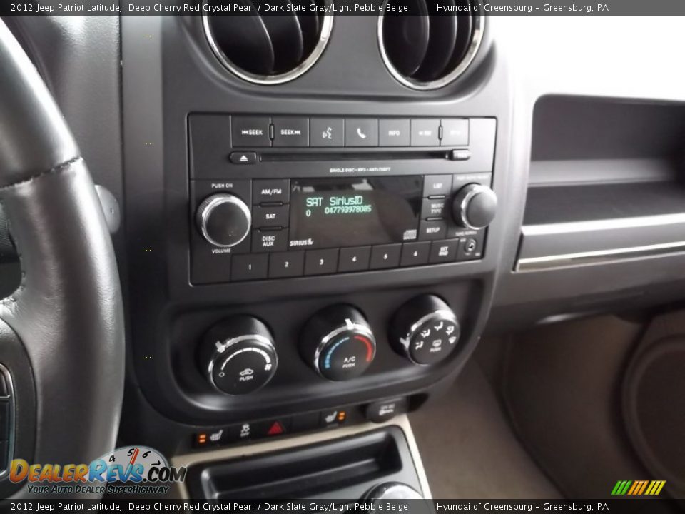 2012 Jeep Patriot Latitude Deep Cherry Red Crystal Pearl / Dark Slate Gray/Light Pebble Beige Photo #16