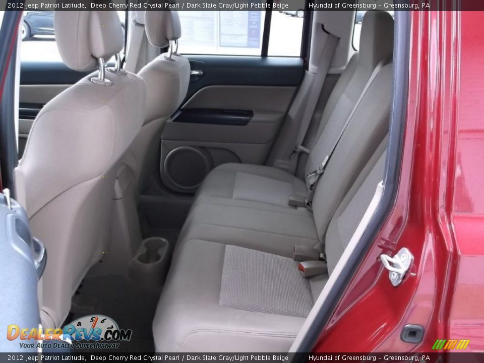 2012 Jeep Patriot Latitude Deep Cherry Red Crystal Pearl / Dark Slate Gray/Light Pebble Beige Photo #19