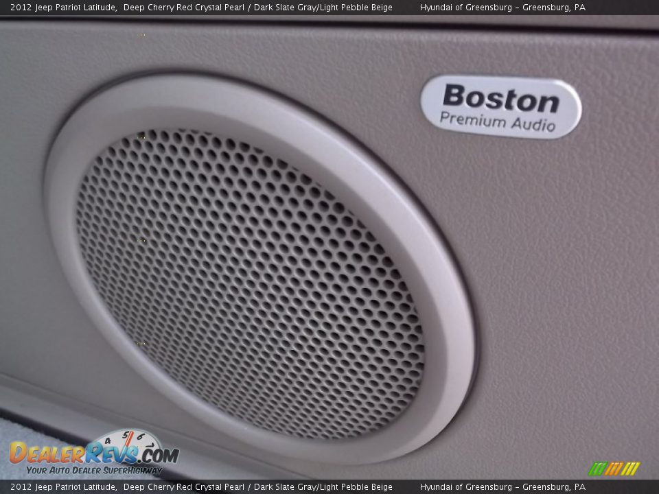 2012 Jeep Patriot Latitude Deep Cherry Red Crystal Pearl / Dark Slate Gray/Light Pebble Beige Photo #22