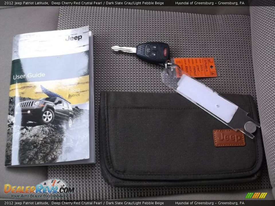 2012 Jeep Patriot Latitude Deep Cherry Red Crystal Pearl / Dark Slate Gray/Light Pebble Beige Photo #25