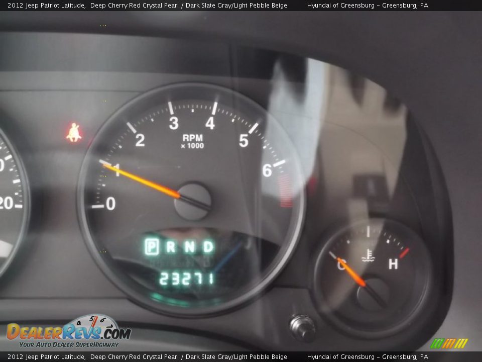 2012 Jeep Patriot Latitude Deep Cherry Red Crystal Pearl / Dark Slate Gray/Light Pebble Beige Photo #27