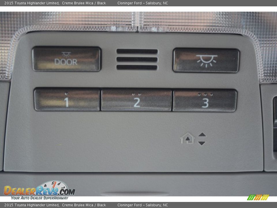 Controls of 2015 Toyota Highlander Limited Photo #21