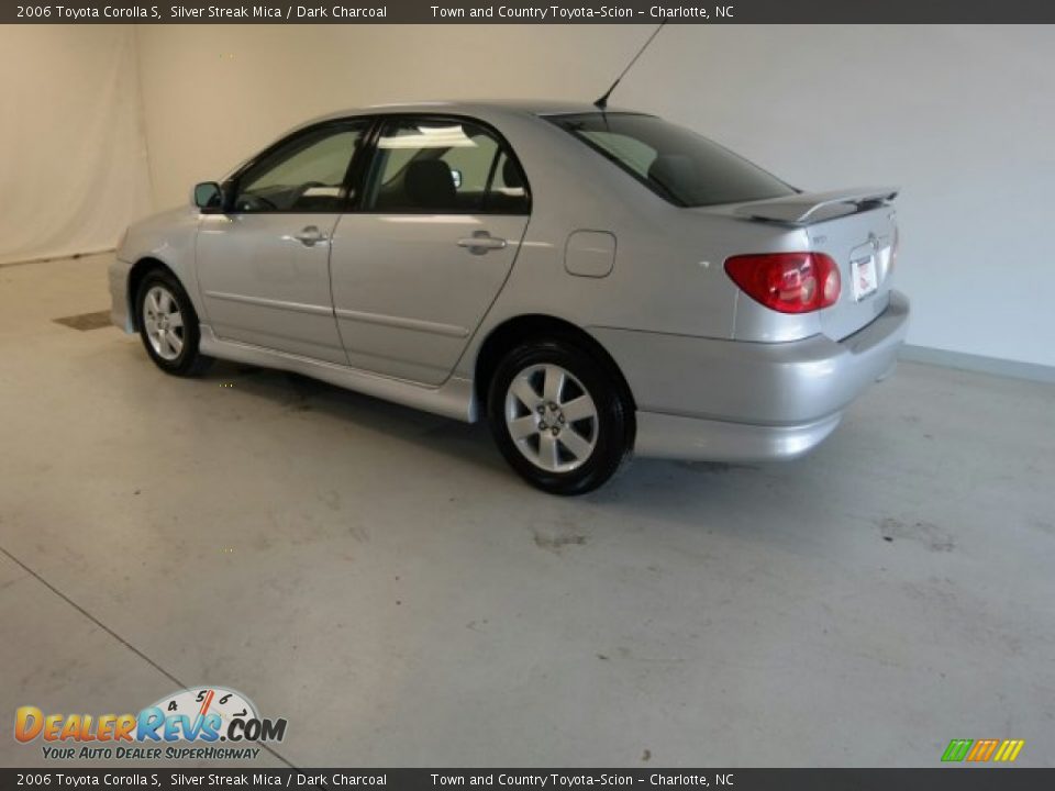 2006 Toyota Corolla S Silver Streak Mica / Dark Charcoal Photo #11