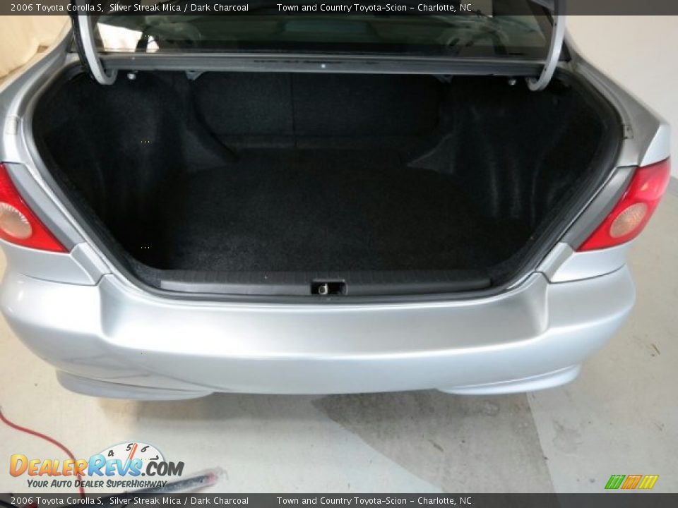 2006 Toyota Corolla S Silver Streak Mica / Dark Charcoal Photo #15