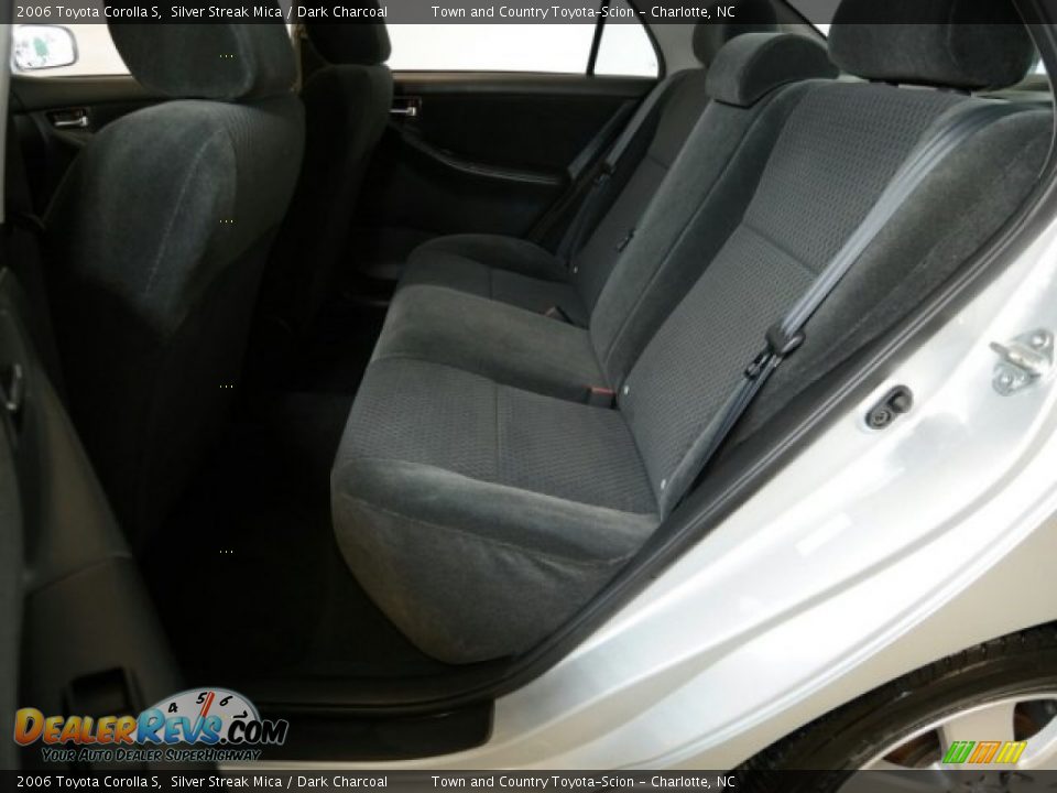 2006 Toyota Corolla S Silver Streak Mica / Dark Charcoal Photo #23