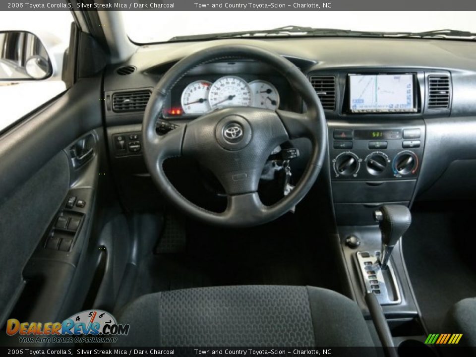 2006 Toyota Corolla S Silver Streak Mica / Dark Charcoal Photo #28