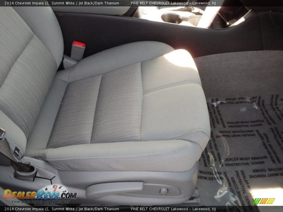 2014 Chevrolet Impala LS Summit White / Jet Black/Dark Titanium Photo #10