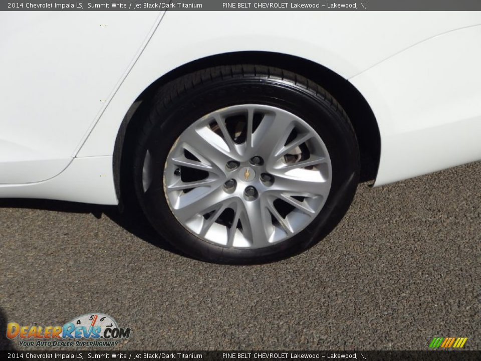 2014 Chevrolet Impala LS Summit White / Jet Black/Dark Titanium Photo #20