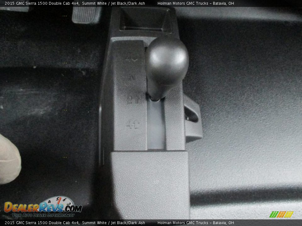 2015 GMC Sierra 1500 Double Cab 4x4 Summit White / Jet Black/Dark Ash Photo #9