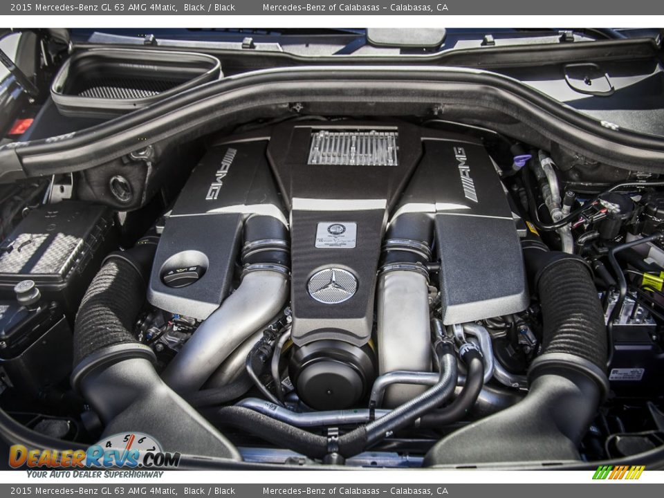 2015 Mercedes-Benz GL 63 AMG 4Matic 5.5 Liter AMG DI biturbo DOHC 32-Valve VVT V8 Engine Photo #9