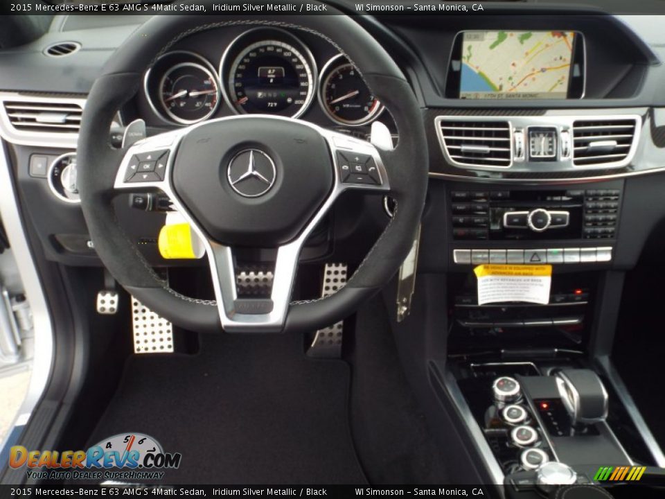 Dashboard of 2015 Mercedes-Benz E 63 AMG S 4Matic Sedan Photo #10