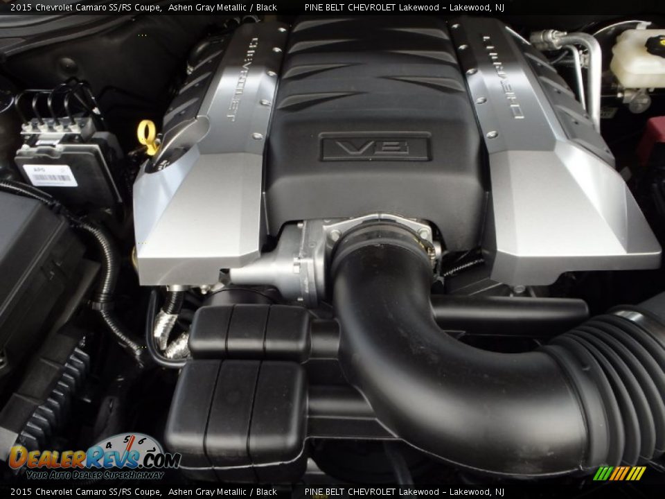 2015 Chevrolet Camaro SS/RS Coupe Ashen Gray Metallic / Black Photo #11