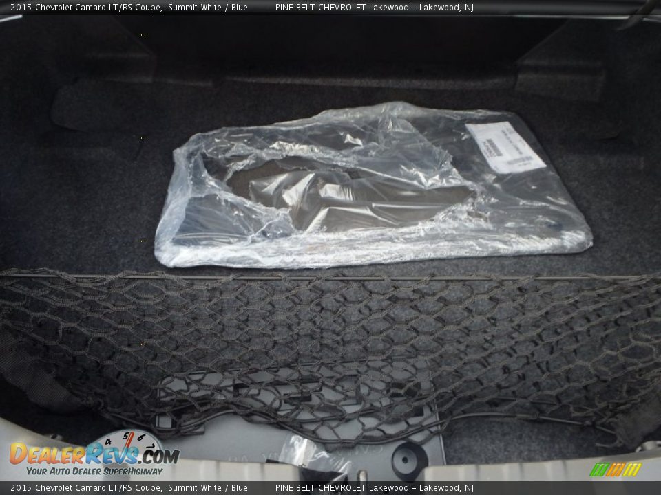 2015 Chevrolet Camaro LT/RS Coupe Summit White / Blue Photo #8