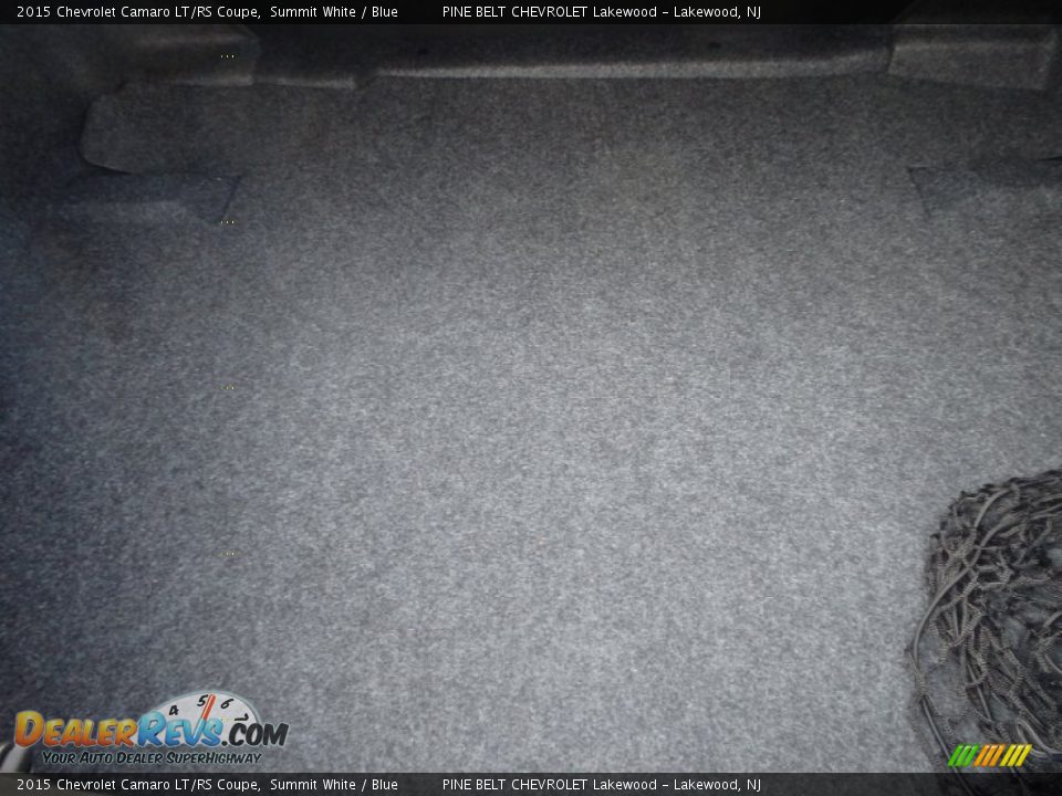 2015 Chevrolet Camaro LT/RS Coupe Summit White / Blue Photo #9