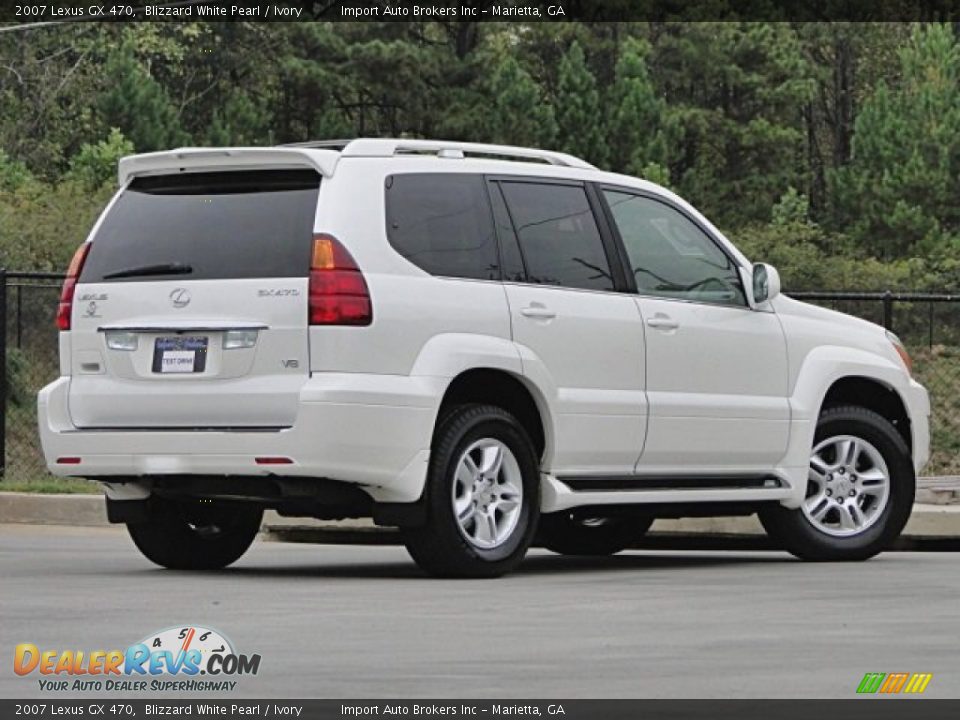 2007 Lexus GX 470 Blizzard White Pearl / Ivory Photo #2