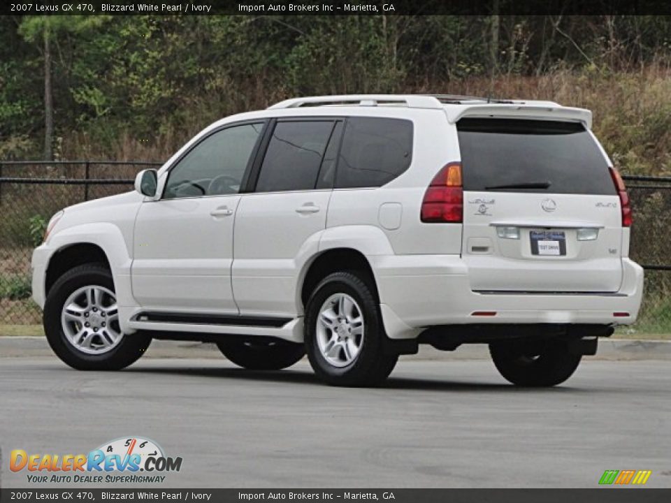 2007 Lexus GX 470 Blizzard White Pearl / Ivory Photo #4
