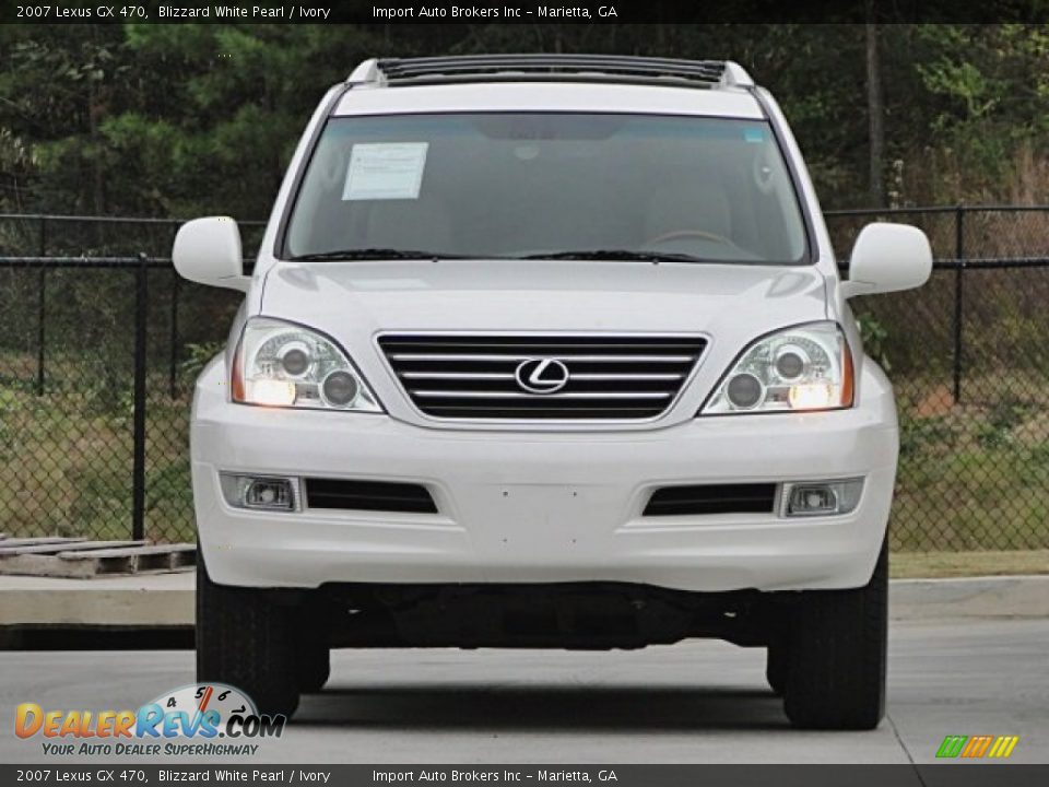2007 Lexus GX 470 Blizzard White Pearl / Ivory Photo #7