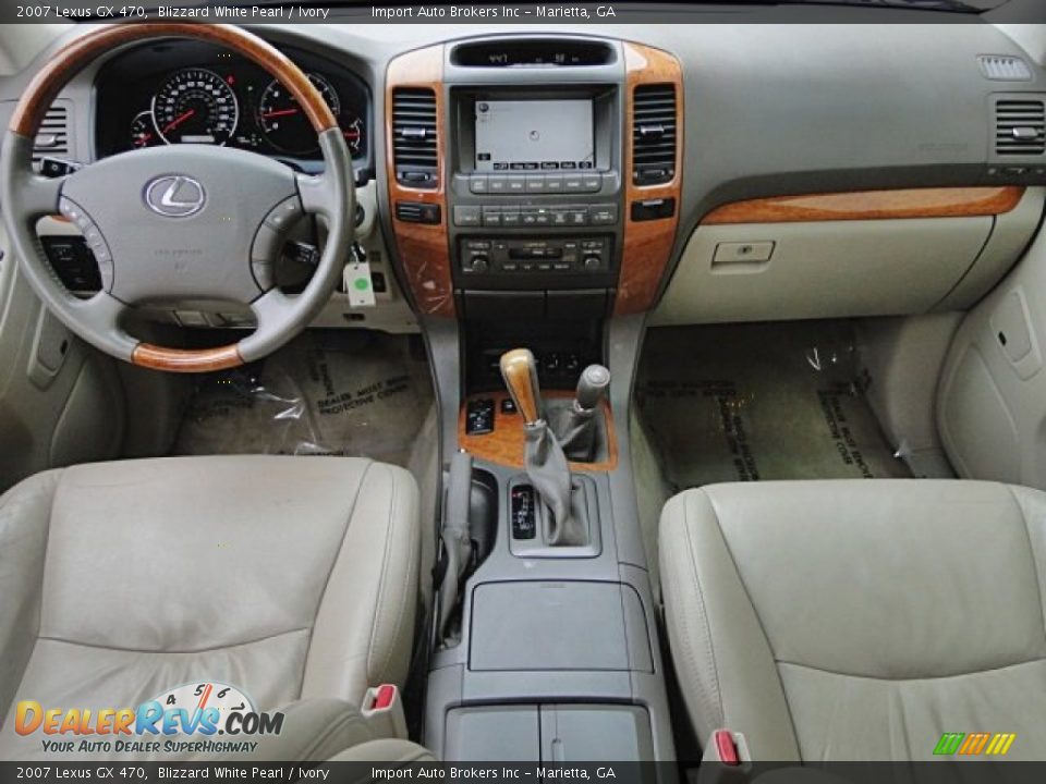 2007 Lexus GX 470 Blizzard White Pearl / Ivory Photo #8