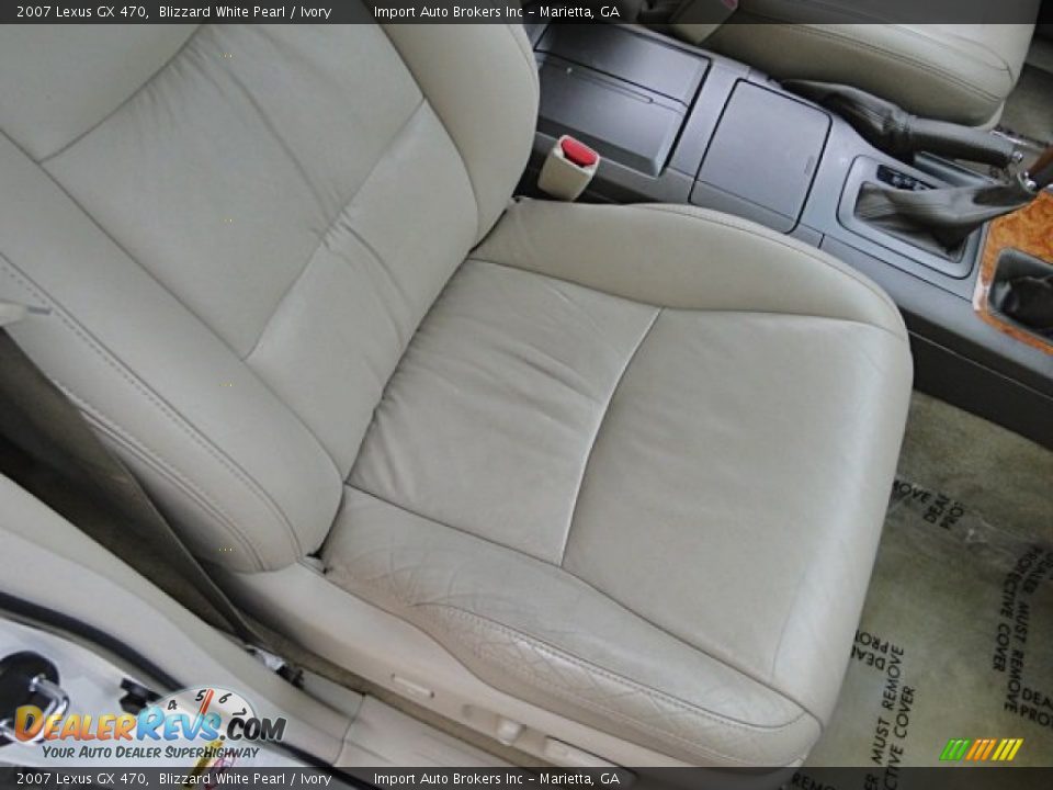 2007 Lexus GX 470 Blizzard White Pearl / Ivory Photo #9