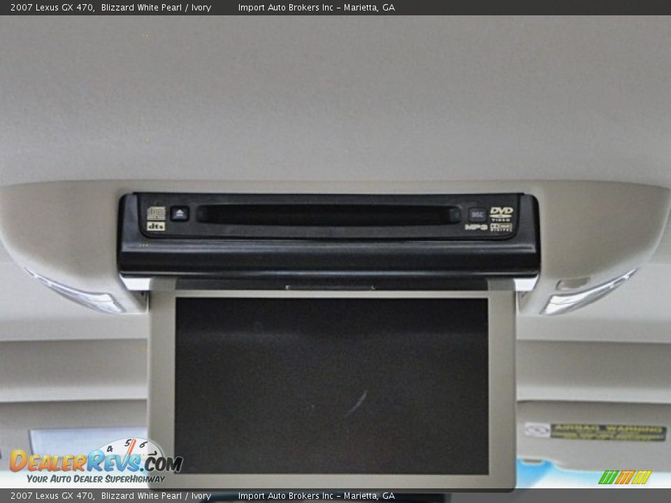 2007 Lexus GX 470 Blizzard White Pearl / Ivory Photo #10
