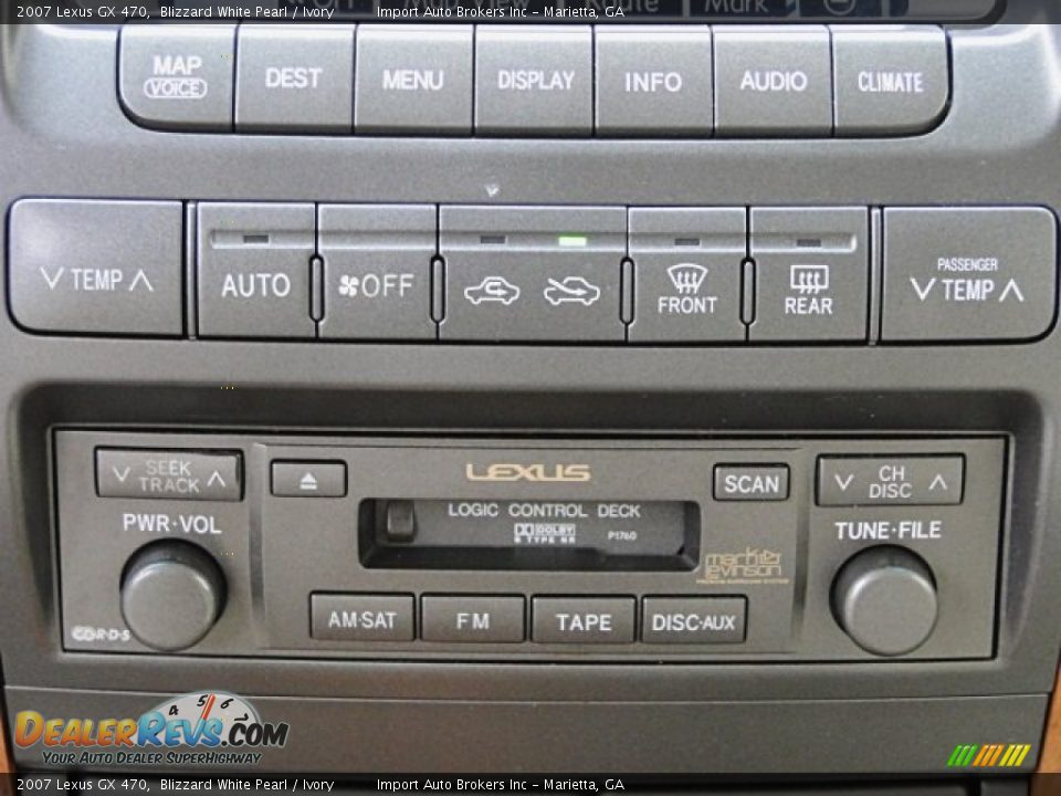 2007 Lexus GX 470 Blizzard White Pearl / Ivory Photo #12