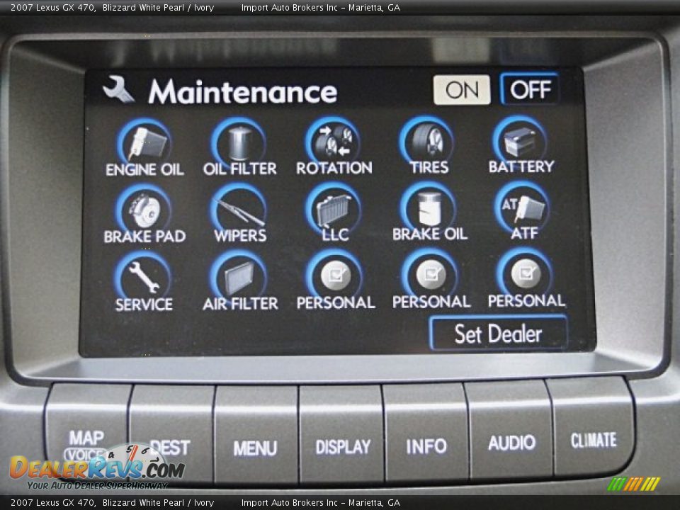 2007 Lexus GX 470 Blizzard White Pearl / Ivory Photo #15