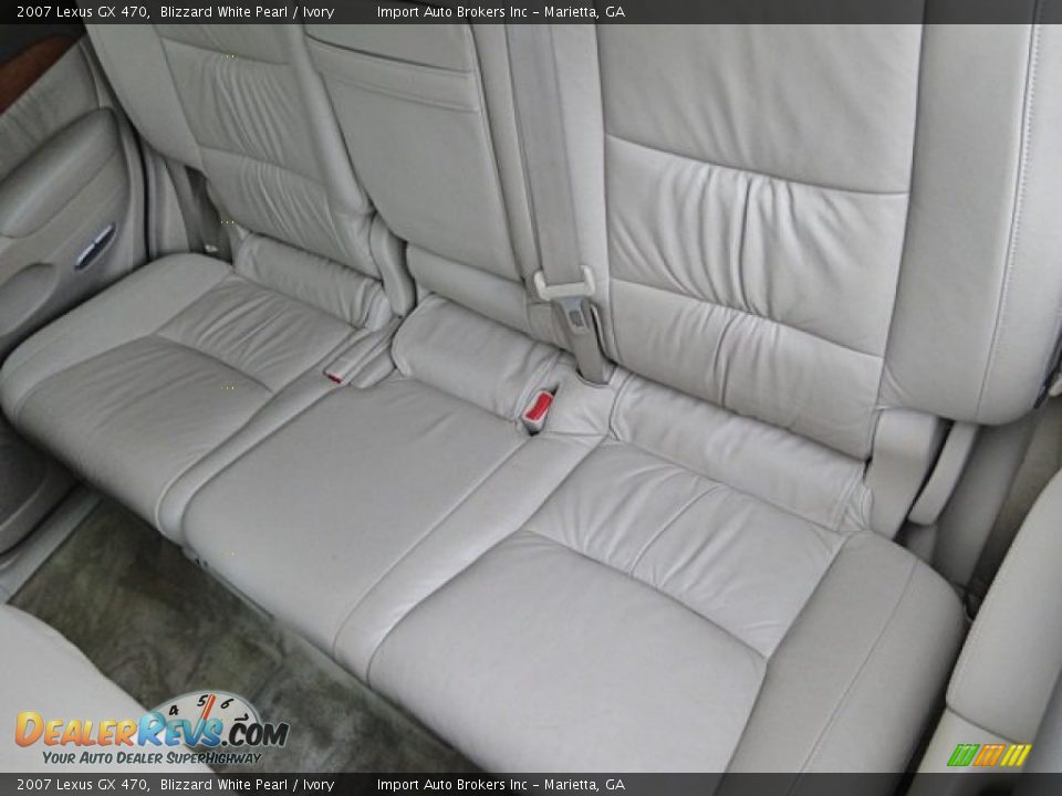 2007 Lexus GX 470 Blizzard White Pearl / Ivory Photo #18