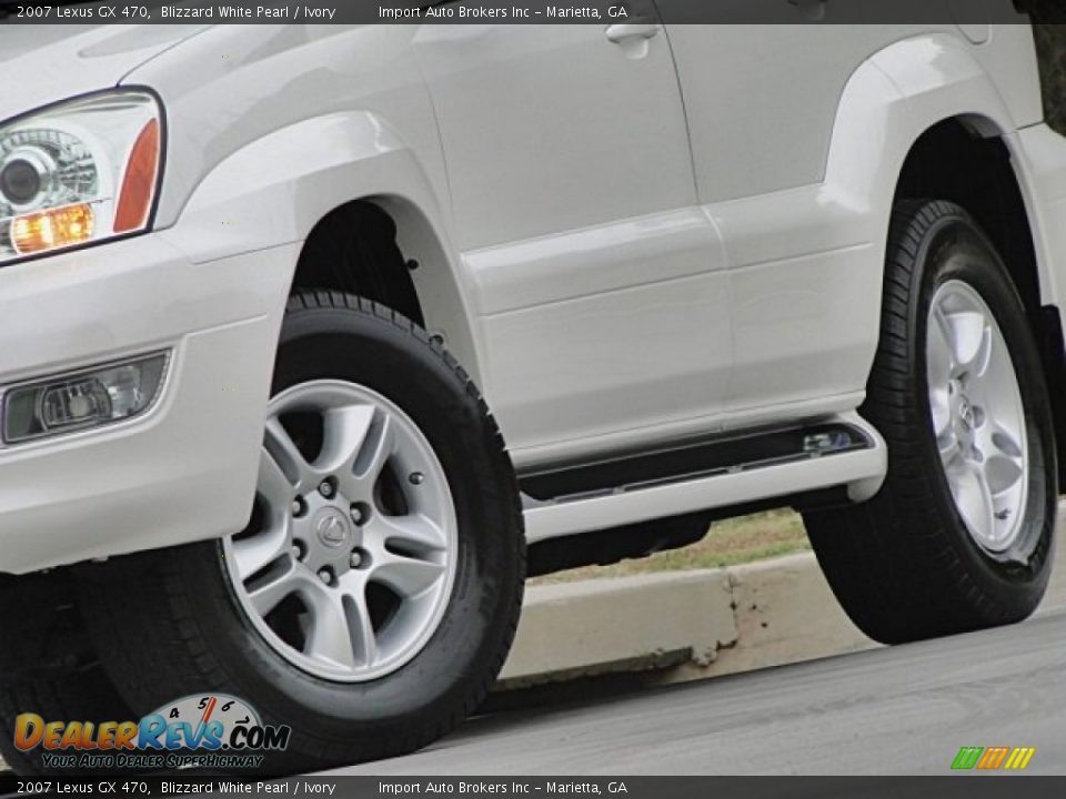 2007 Lexus GX 470 Blizzard White Pearl / Ivory Photo #26