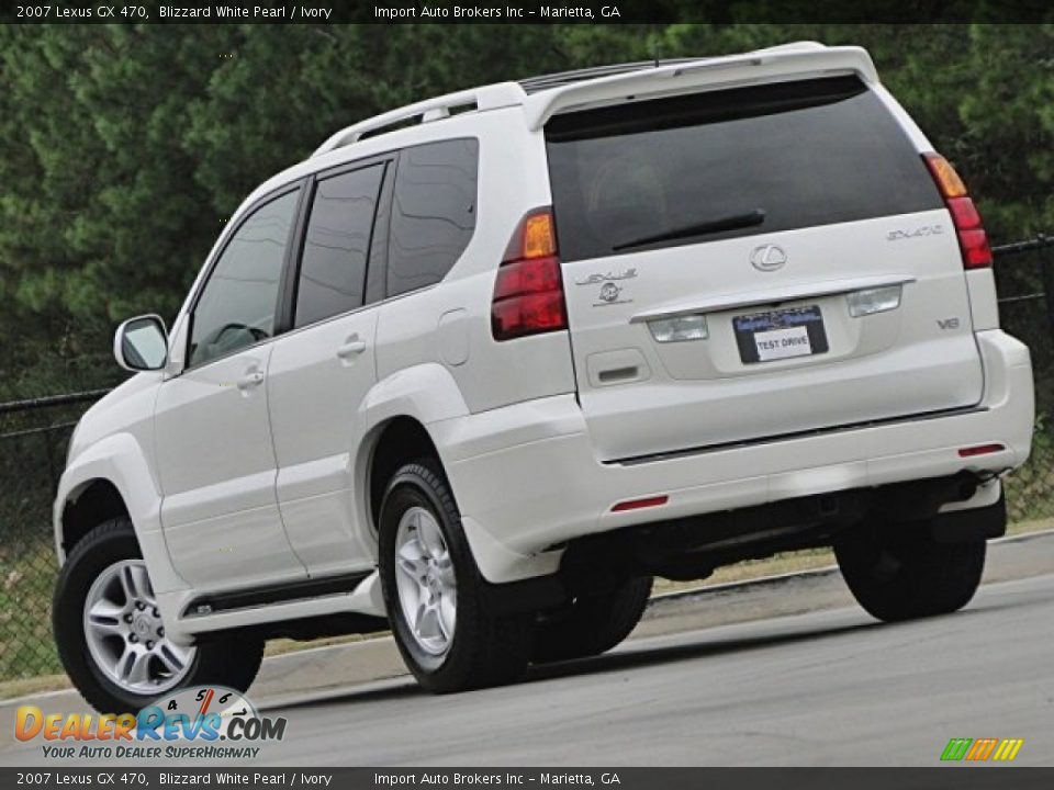 2007 Lexus GX 470 Blizzard White Pearl / Ivory Photo #27