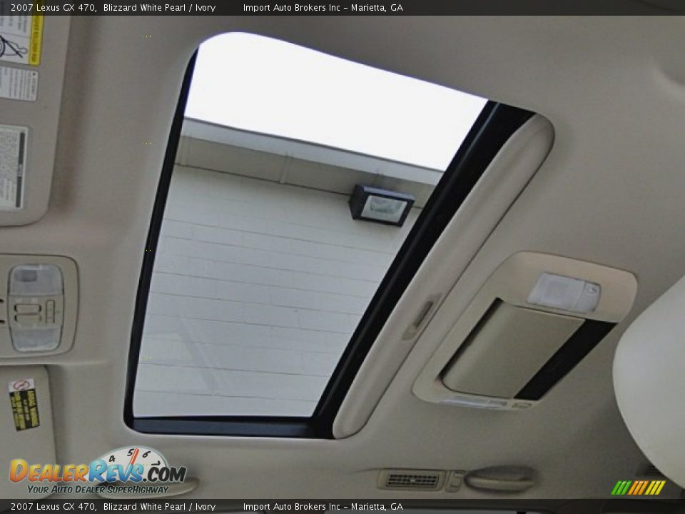 2007 Lexus GX 470 Blizzard White Pearl / Ivory Photo #30